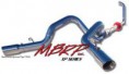 MBRP Installer Series - Aluminized 4" DUAL Exhaust (Turbo-Back) S6210AL 03-07 6.0L Powerstroke all cab and bed lengths 4x4 