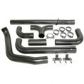 MBRP Turbo Back "DUAL SMOKERS" stack kit 99-03 7.3L Powerstroke